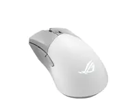 ASUS ROG Gladius III Wireless AimPoint - Maus - Für Rechtshänder - optisch - 6 Tasten - kabellos, kabelgebunden - USB, 2.4 GHz, Bluetooth 5.1 LE - Mondlichtweiß