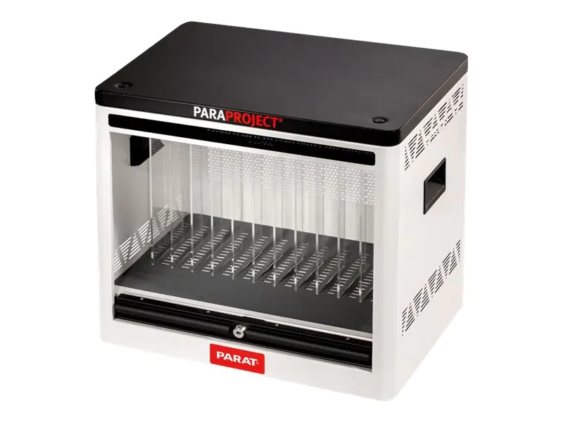 PARAT PARAPROJECT Cube C12 - Aufbewahrungsbox - für 12 Tablets / Notebooks - verriegelbar - Stahl
