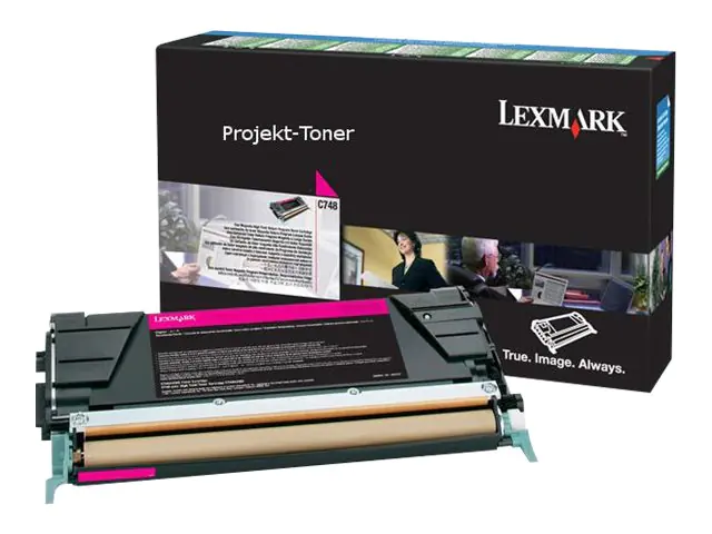 Lexmark - Magenta - Original - Tonerpatrone Lexmark Corporate - für Lexmark C748de, C748dte, C748e