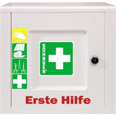 SÖHNGEN Erste Hilfe Schrank PICCOLO 5001024 DIN 13157 gefüllt weiß SÖHNGEN Erste Hilfe Schrank PICCOLO 5001024 DIN 13157 gefüllt weiß