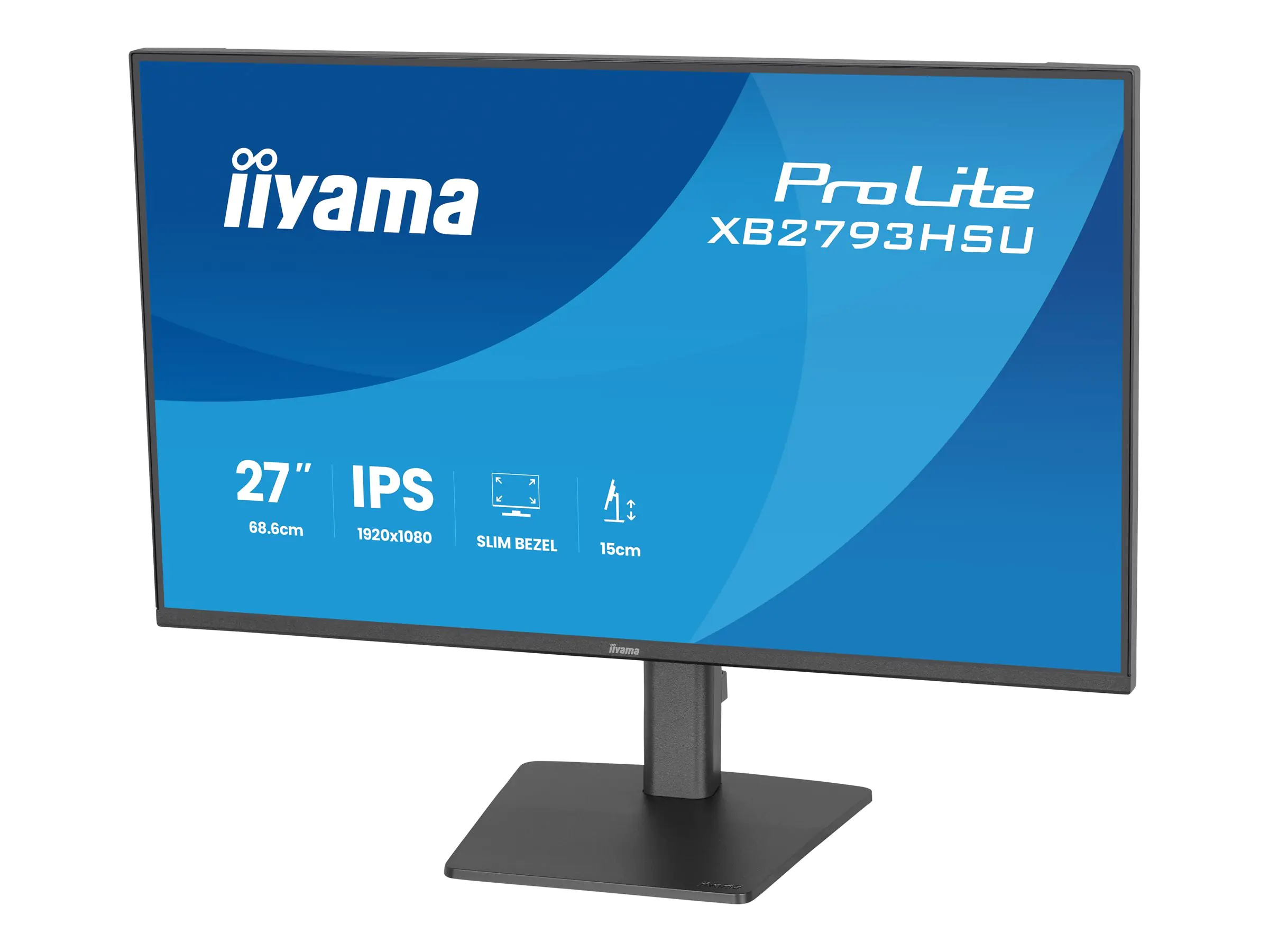 Iiyama ProLite XB2793HSU-B1 IPS 68.5cm (27") 16:9 HDMI+DP+2xUSB - XB2793HSU-B1