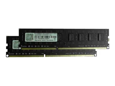 G.Skill NT Series - DDR3 - kit - 16 GB: 2 x 8 GB - DIMM 240-PIN - 1600 MHz / PC3-12800 - CL11 - 1.5 V - ungepuffert - non-ECC
