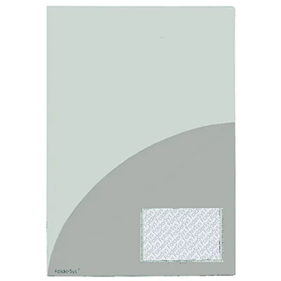 FolderSys Broschürenmappe 10009-04 DIN A4 PP Klarsichttasche tr FolderSys Broschürenmappe 10009-04 DIN A4 PP Klarsichttasche tr