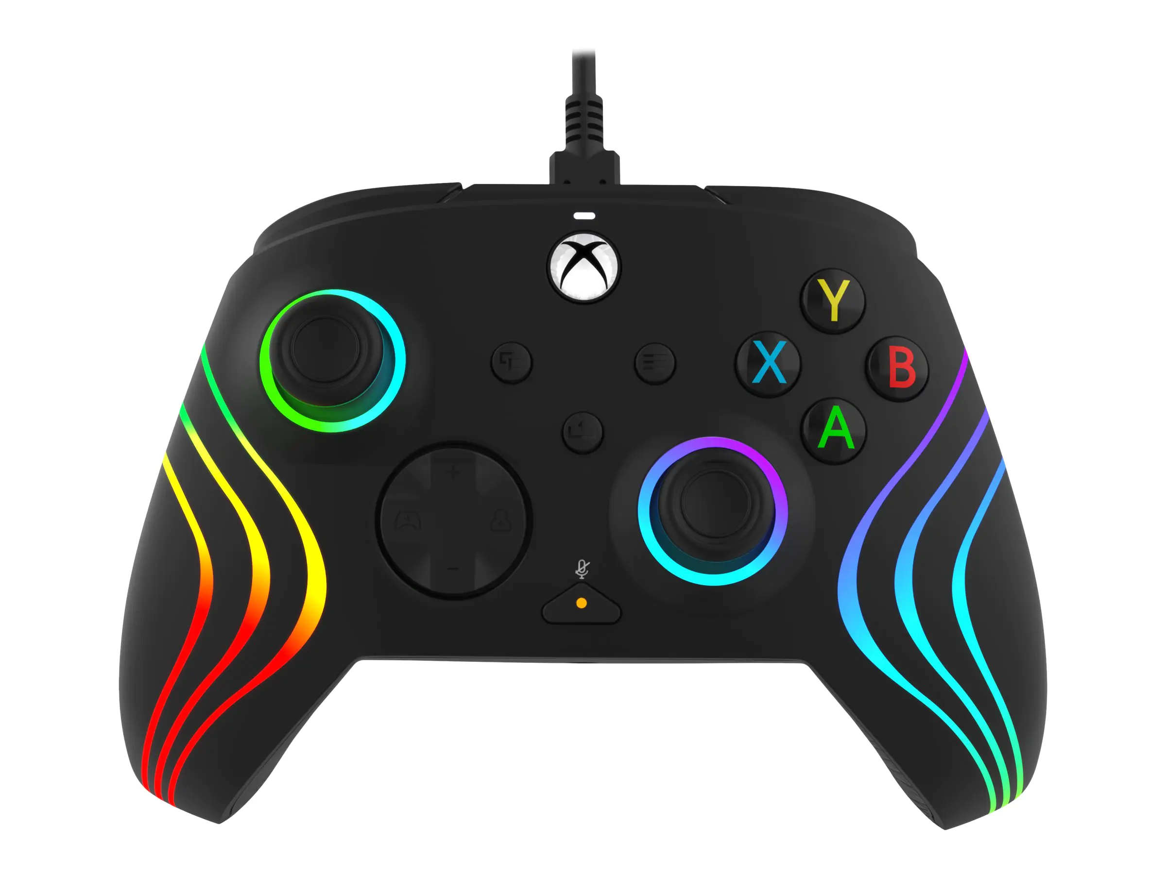 PDP AFTERGLOW - Game Pad - kabelgebunden - Schwarz - für PC, Microsoft Xbox One, Microsoft Xbox One S, Microsoft Xbox One X