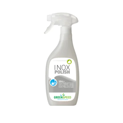 GREENSPEED Edelstahlreiniger Inox Polish 8 Sprühflasche 25 % Kunststoff, recycelt, 75 % Plantplastic 0,5l GREENSPEED Edelstahlreiniger Inox Polish 8 Sprühflasche 25 % Kunststoff, recycelt, 75 % Plantplastic 0,5l