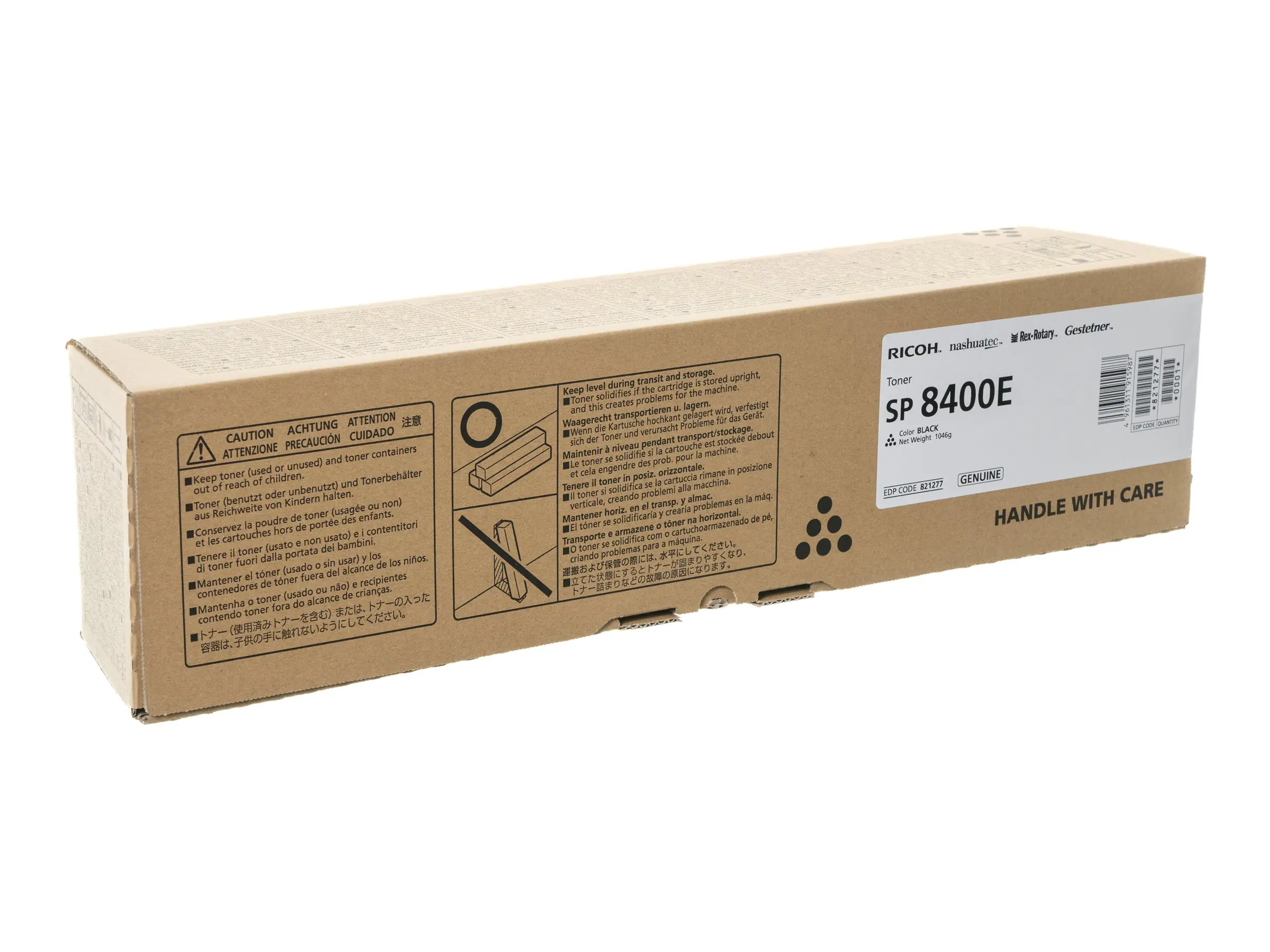 Ricoh Schwarz - original - Tonerpatrone - für