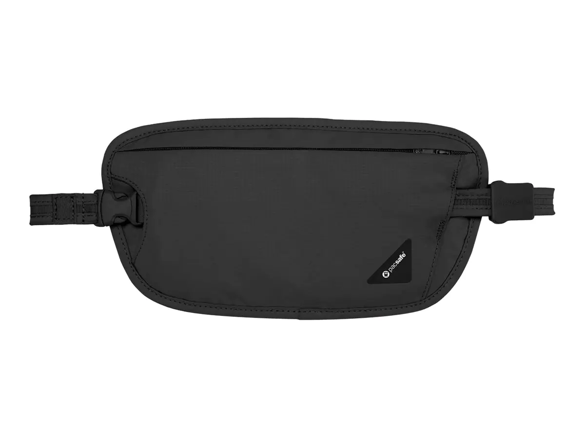 Pacsafe RFIDsafe X100 - Gürteltasche - 75D-Polyester, Polyurethan 1000 mm - Schwarz