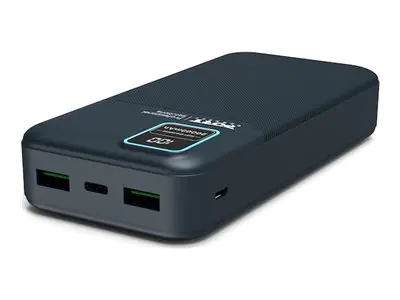 PORT Designs PORT Connect Enduring - Powerbank - 20000 mAh - 74 Wh - 2.1 A - QC - 2 Ausgabeanschlussstellen (2 x USB) 907002