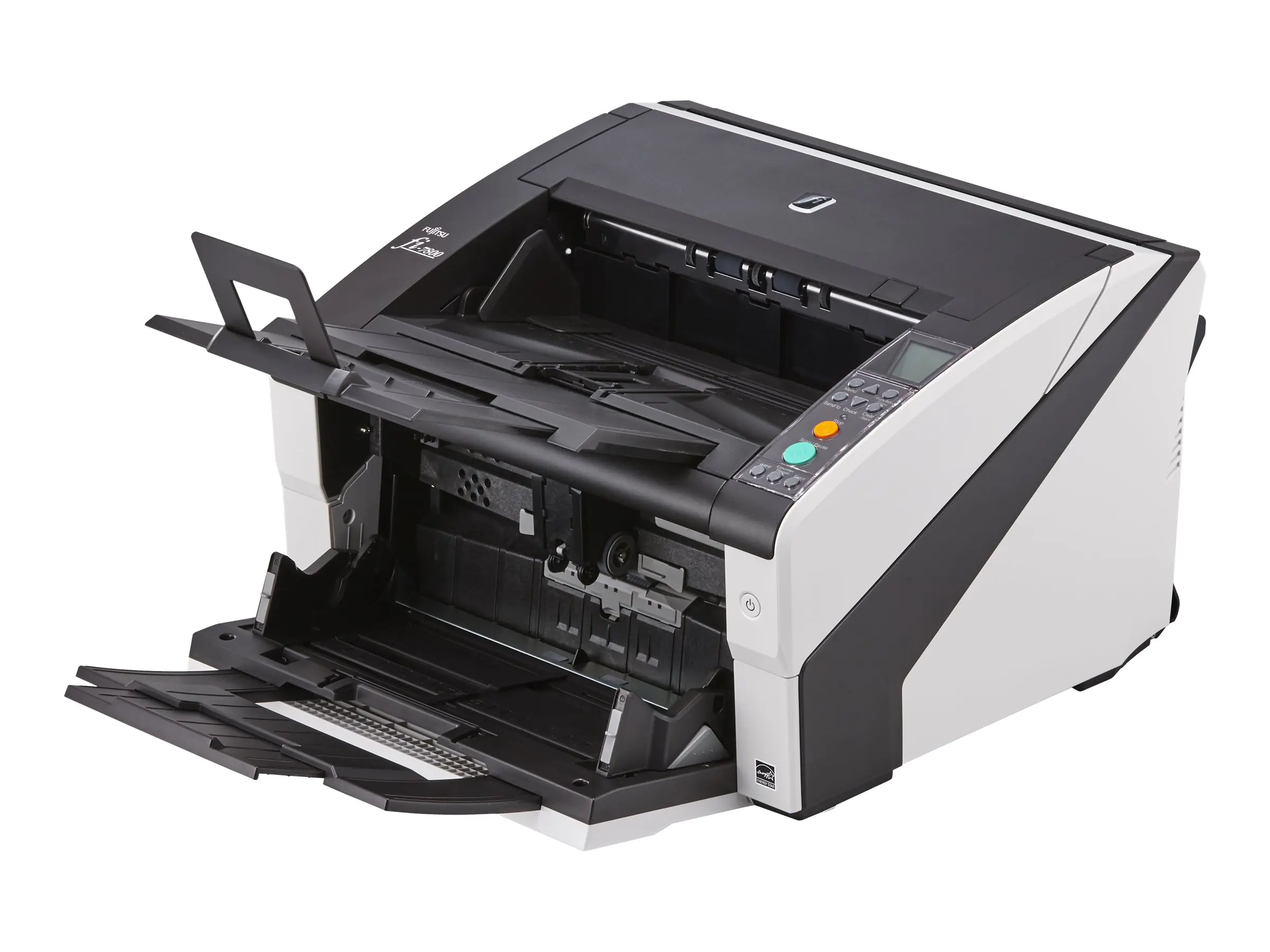 Fujitsu fi-7800 - Dokumentenscanner - Dual CCD - Duplex - 304.8 x 431.8 mm - 600 dpi x 600 dpi - bis zu 110 Seiten/Min. (einfarbig) / bis zu 110 Seiten/Min. (Farbe) - automatischer Dokumenteneinzug (500 Blätter) - bis zu 100000 Scanvorgänge/Tag - USB 2.0 Fujitsu fi-7800 - Dokumentenscanner - Dual CCD - Duplex - 304.8 x 431.8 mm - 600 dpi x 600 dpi - bis zu 110 Seiten/Min. (einfarbig) / bis zu 110 Seiten/Min. (Farbe) - automatischer Dokumenteneinzug (500 Blätter) - bis zu 100000 Scanvorgänge/Tag - USB 2.0