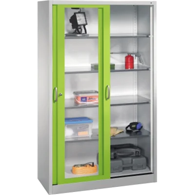 C+P Werkzeugschrank 2059055S10088 Schiebetür 1950x1200x500mm lgr/vgn C+P Werkzeugschrank 2059055S10088 Schiebetür 1950x1200x500mm lgr/vgn