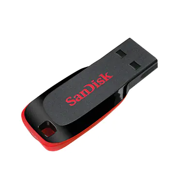 SanDisk Cruzer Blade - USB-Flash-Laufwerk - 16 GB - USB 2.0 SanDisk Cruzer Blade - USB-Flash-Laufwerk - 16 GB - USB 2.0