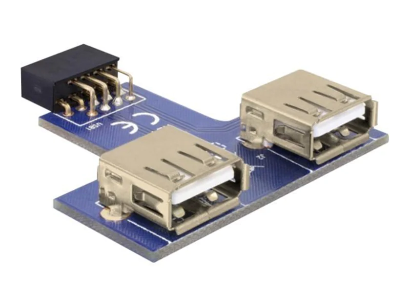 Delock USB Pinheader - USB-Adapter (W) zu USB (W)