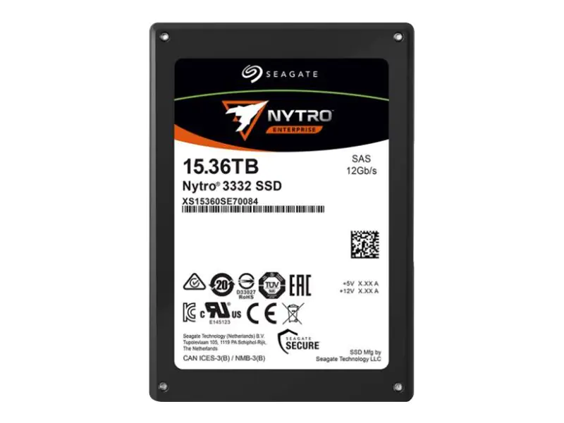 Seagate Nytro 3732 XS1600ME70094 - SSD - verschlüsselt - 1.6 TB - intern - 2.5" (6.4 cm)