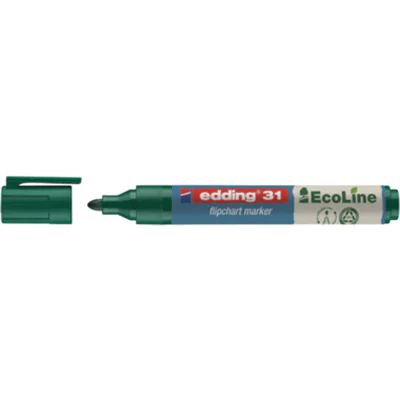 edding Flipchartmarker 31 EcoLine 4-31002 1,5-3mm Rundspitze rot edding Flipchartmarker 31 EcoLine 4-31002 1,5-3mm Rundspitze rot
