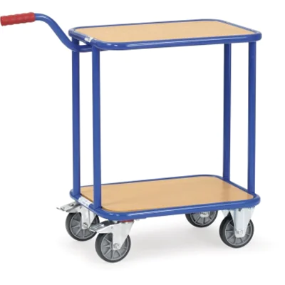 Fetra Transportwagen KF 33 1164 2Holzböden 600x450mm Fetra Transportwagen KF 33 1164 2Holzböden 600x450mm