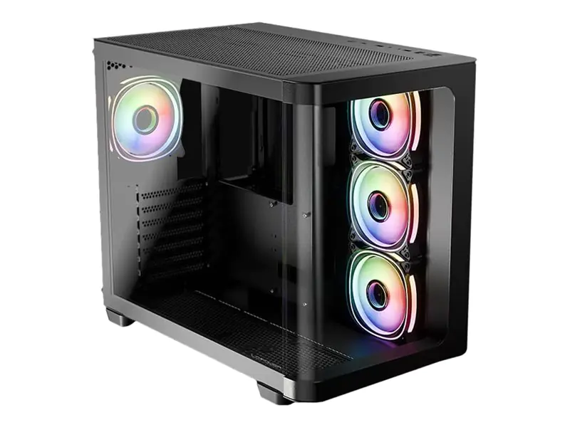 LC-Power Geh Midi ATX 8001B Pro-Storm Dark o.N. - Midi/Minitower - ATX