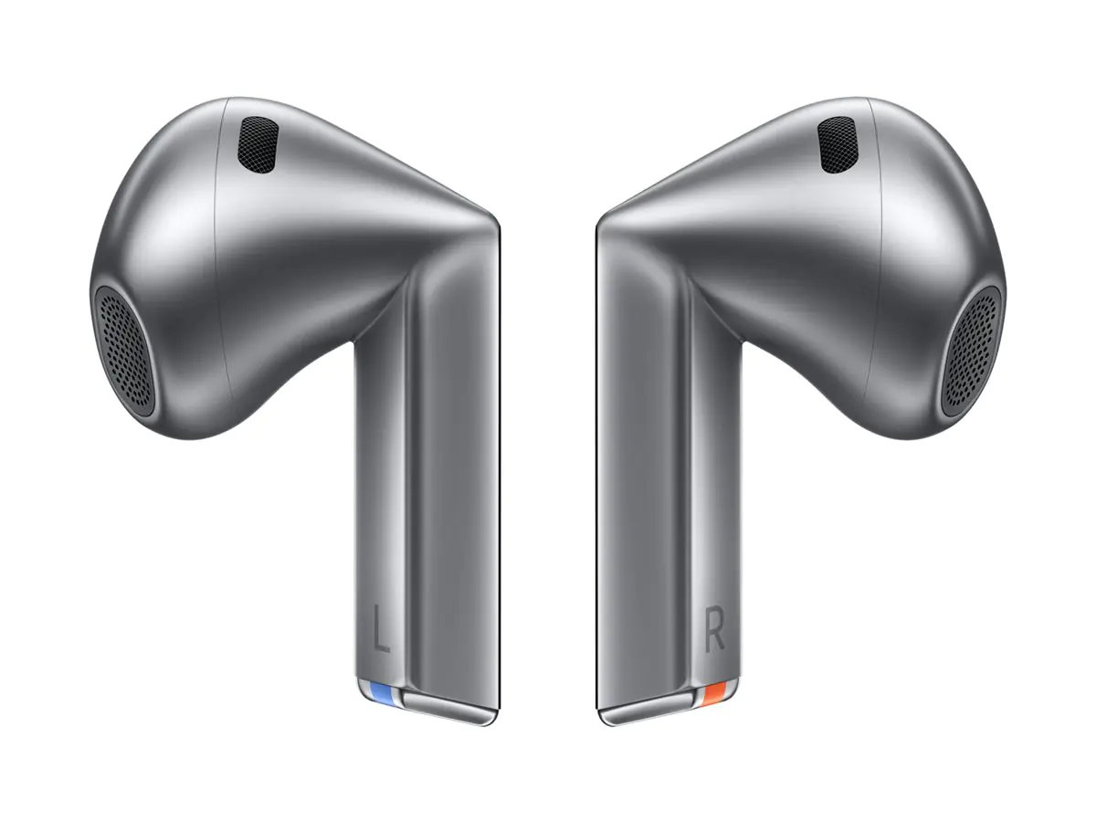 Samsung Galaxy Buds3 - True Wireless-Kopfhörer mit Mikrofon - im Ohr - Bluetooth - aktive Rauschunterdrückung - Silber