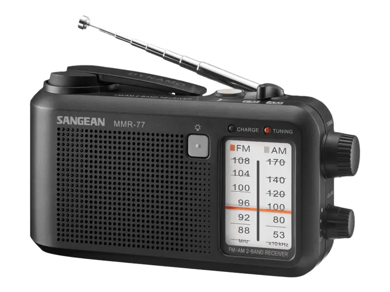 Sangean Electronics Sangean-MMR-77 - Radio - 0.1 Watt - mattschwarz A500514