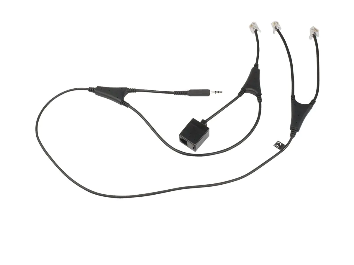 Jabra Alcatel-Lucent EHS Adapter - Headsetadapter - für Jabra GN 9120, GN9120, GN9330e, GN9350, GN9350e; GO 6430, 6470