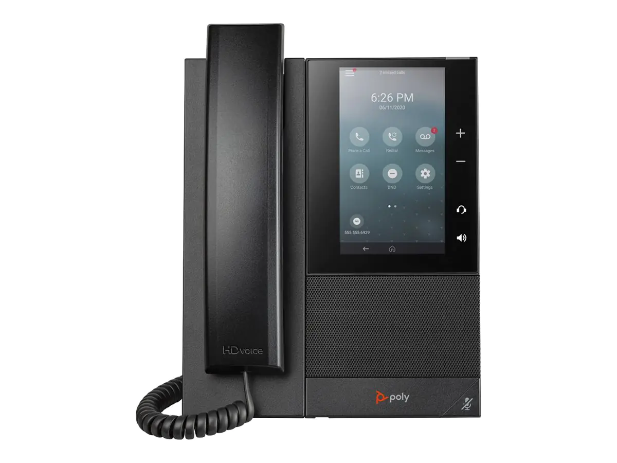 Poly CCX 505 - VoIP-Telefon - SIP, SDP, RTCP, RTP, SRTP Poly CCX 505 - VoIP-Telefon - SIP, SDP, RTCP, RTP, SRTP