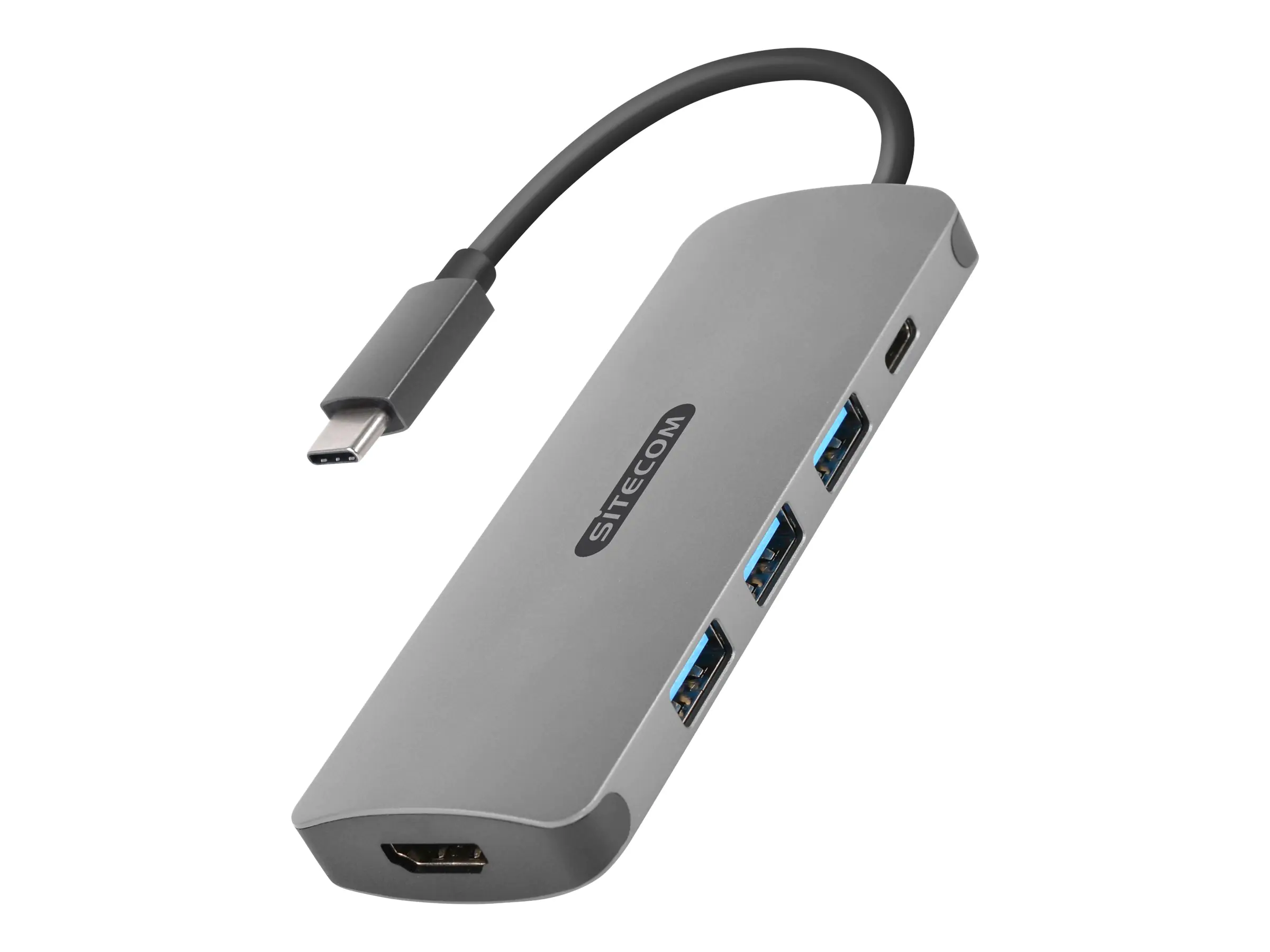 Sitecom CN 380 - Dockingstation - USB-C - HDMI