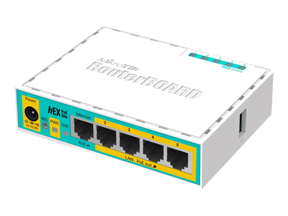 MikroTik RouterBOARD hEX lite RB750UPr2 - Router
