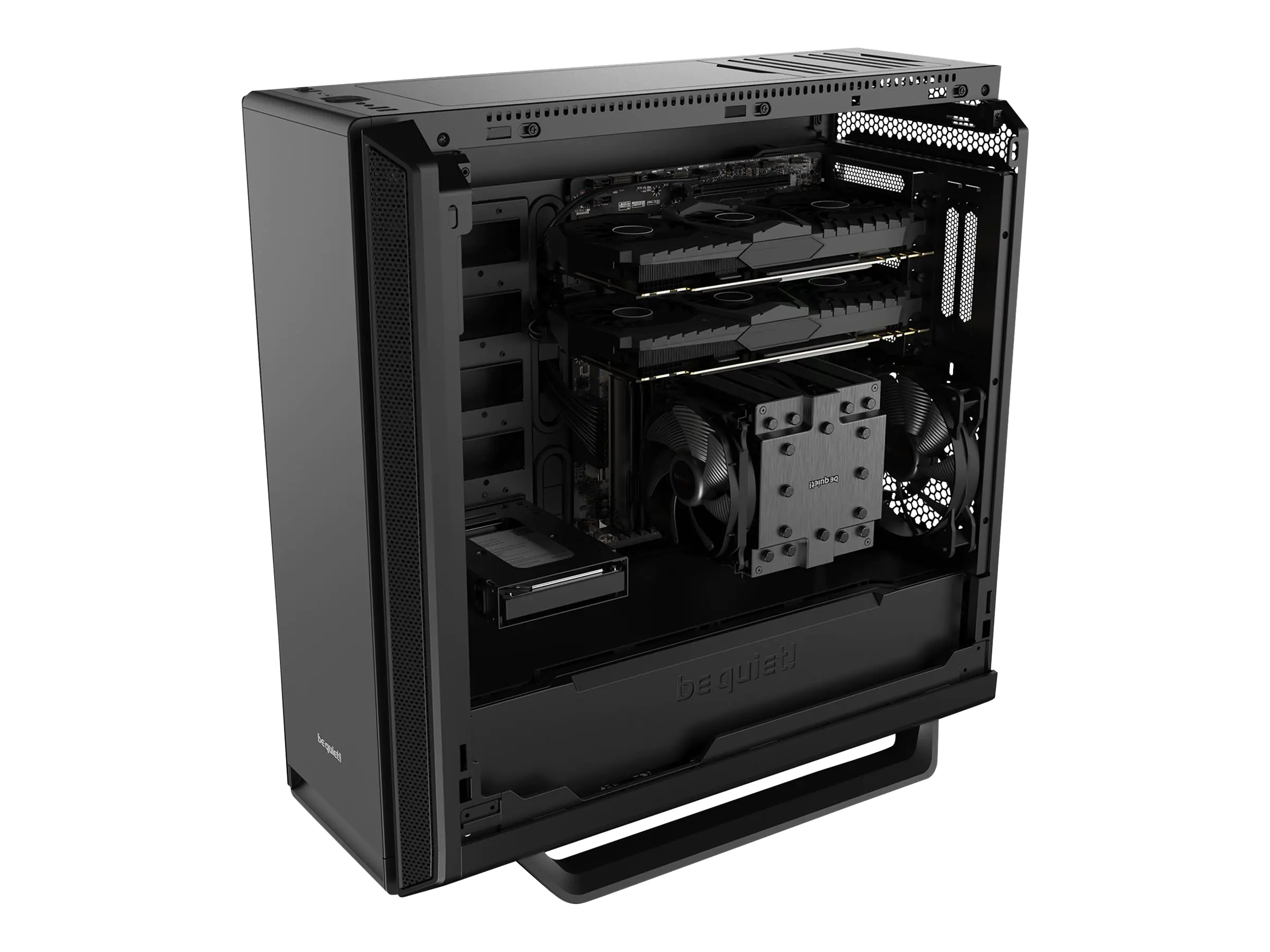 be quiet! Silent Base 802 - Tower - E-ATX - keine Spannungsversorgung (ATX / PS/2) - Schwarz - USB/Audio