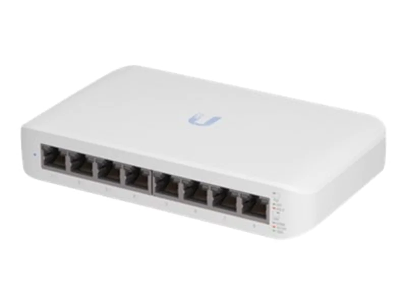 Ubiquiti UniFi Switch Lite 8 PoE, Managed, L2, Gigabit Ethernet (10/100/1000), Power over Ethernet (PoE), Wandmontage USW-LITE-8-POE-EU