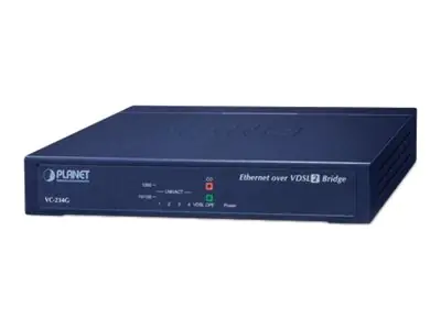 PLANET VC-234G - Netzwerkextender - 1GbE, Ethernet over VDSL2 - 10Base-T, 100Base-TX, 1000Base-T, VDSL2 - 4 x RJ-45 / RJ-11 - bis zu 1.4 km