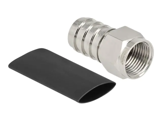 Delock Antennenanschluss - F-Stecker männlich