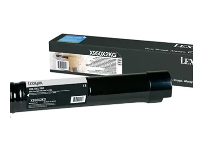 Lexmark - Besonders hohe Ergiebigkeit - Schwarz - Original - Tonerpatrone LCCP - für Lexmark X950DE, X950dhe, X950dte, X952, X952DE, X952dhe, X952DTE, X954DE, X954DHE