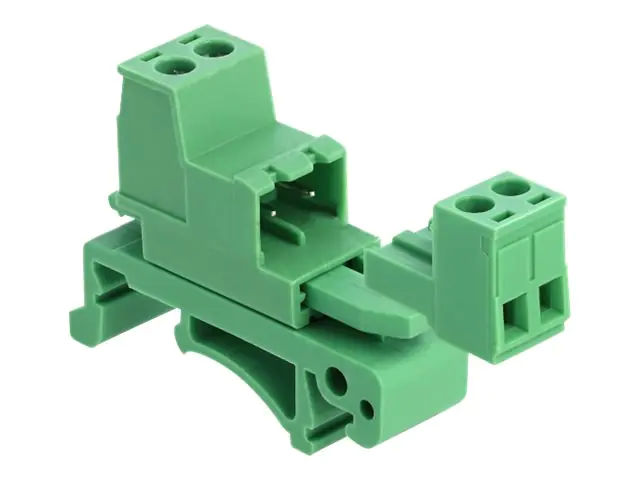 Delock Netzanschlussadapter-Kit - grün 66078