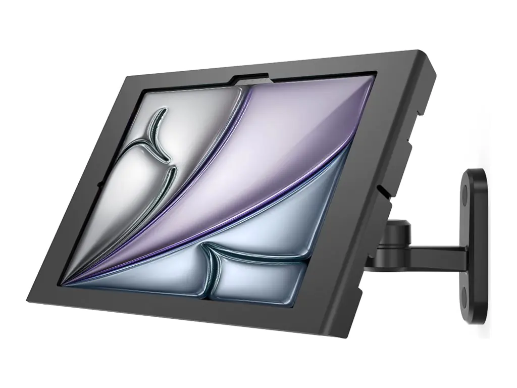 Compulocks iPad Air M2 & M3 13", Apex Enclosure Swing Wall Mount - Black - Befestigungskit (Aufste