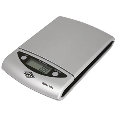 WEDO Briefwaage Optimo 1000 481154 1kg silber +Batterien WEDO Briefwaage Optimo 1000 481154 1kg silber +Batterien