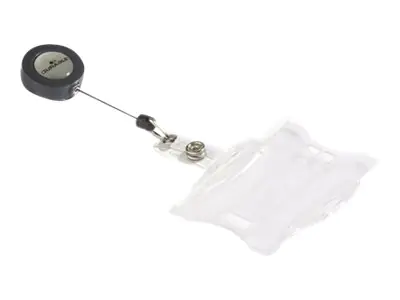 DURABLE Namenschild 801119 54x85mm mit Metallclip 10 St./Pack.