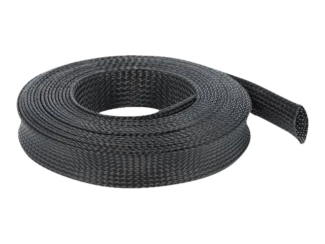 DeLOCK Braided Sleeving stretchable - Expandierbare geflochtene Ummantelung - 10 m - Schwarz