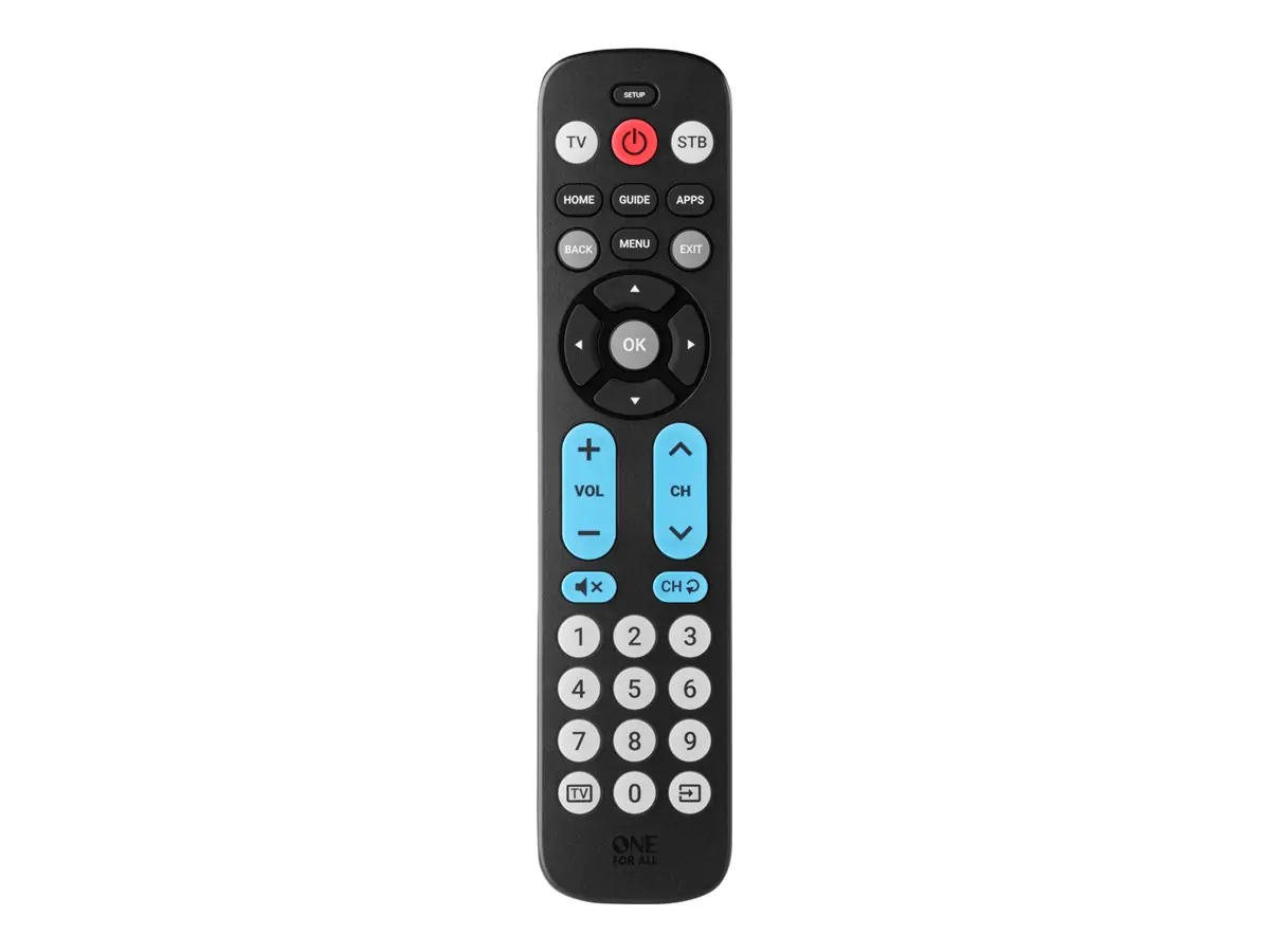 One for All Big Button Remote Universalfernbedienung URC 6821