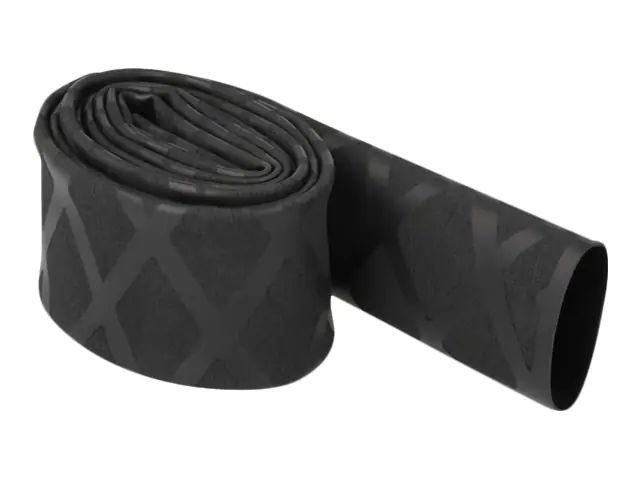 Delock Schrumpfschlauch - 1 m - Schwarz, X-Muster