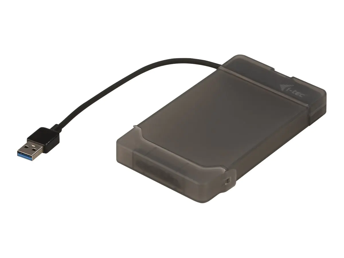 i-Tec MySafe Advance - Speichergehäuse - 2.5" (6.4 cm) - SATA 6Gb/s - 600 MBps - USB 3.0 - Schwarz