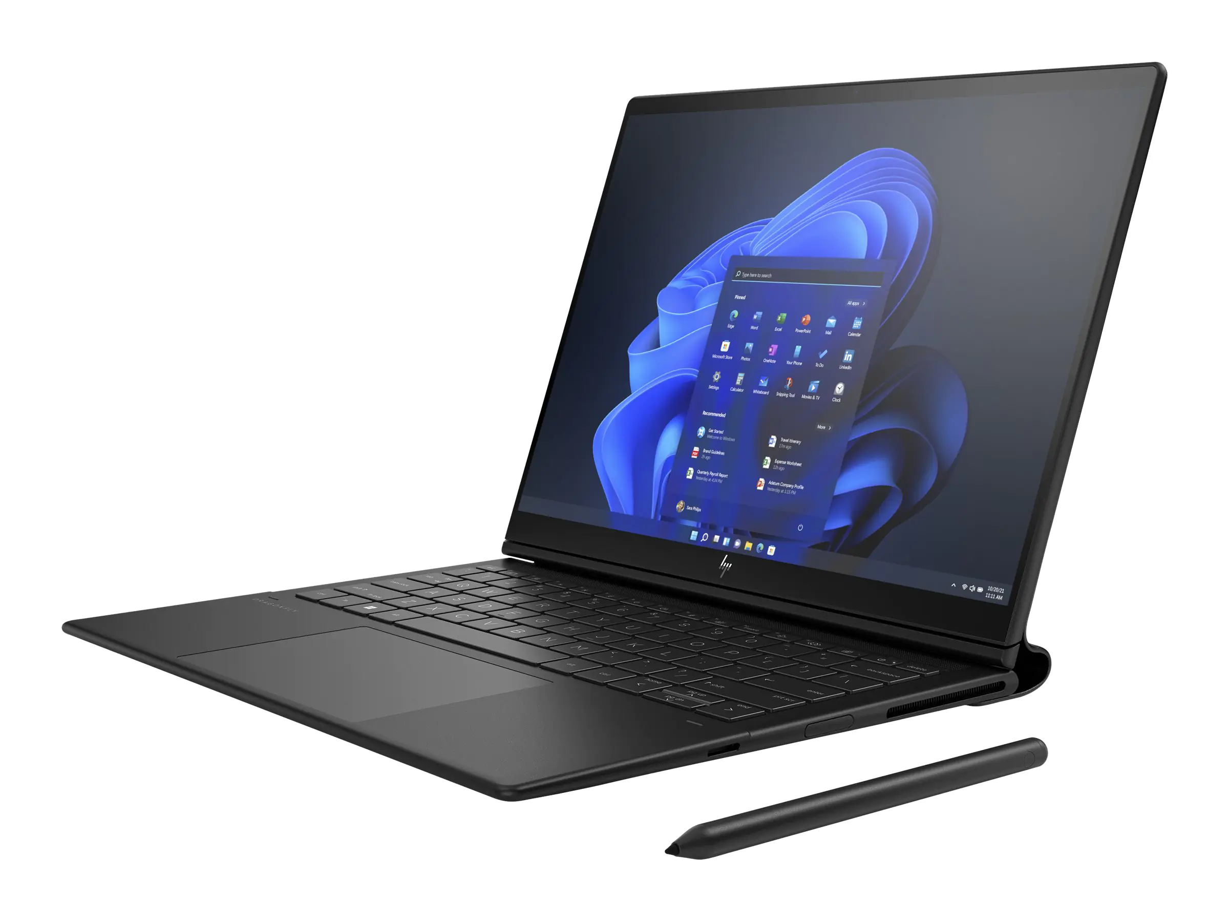 HP Dragonfly Folio G3 Notebook - Slider - Intel Core i5 1235U / 1.3 GHz - Win 11 Pro - Intel Iris Xe Grafikkarte - 16 GB RAM - 512 GB SSD NVMe - 34.3 cm (13.5") IPS Touchscreen 1920 x 1280 - Wi-Fi 6E - 4G LTE-A Pro - kbd: Deutsch - mit HP Wolf Pro Se