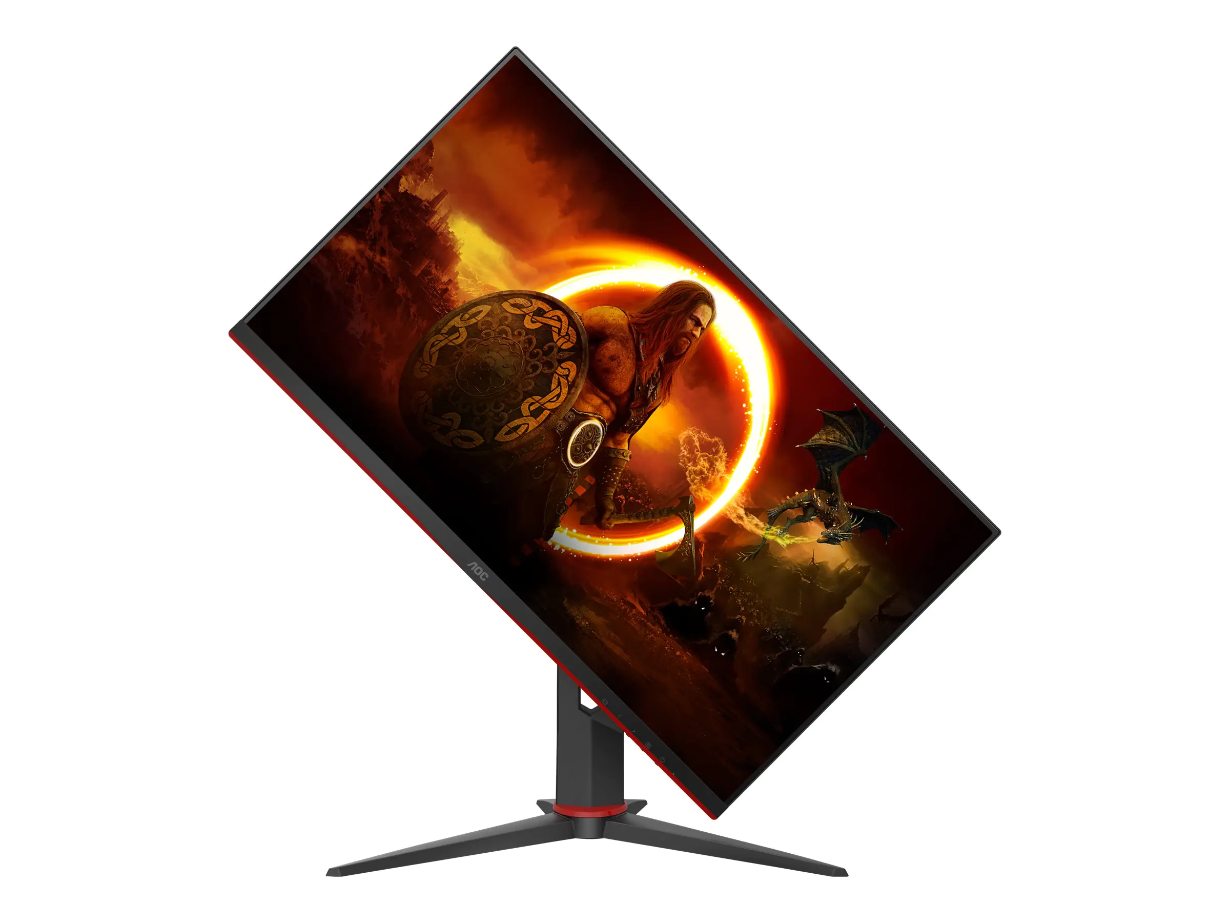 AOC Gaming 27G2SPU/BK - LED-Monitor - Gaming - 68.6 cm (27") - 1920 x 1080 Full HD (1080p) @ 165 Hz - IPS - 250 cd/m² - 1 ms - 2xHDMI, VGA, DisplayPort