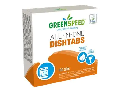 Greenspeed All-in-one - Reiniger - Tablette - 1.8 kg - maschinenfertig (Packung mit 100) 4003300