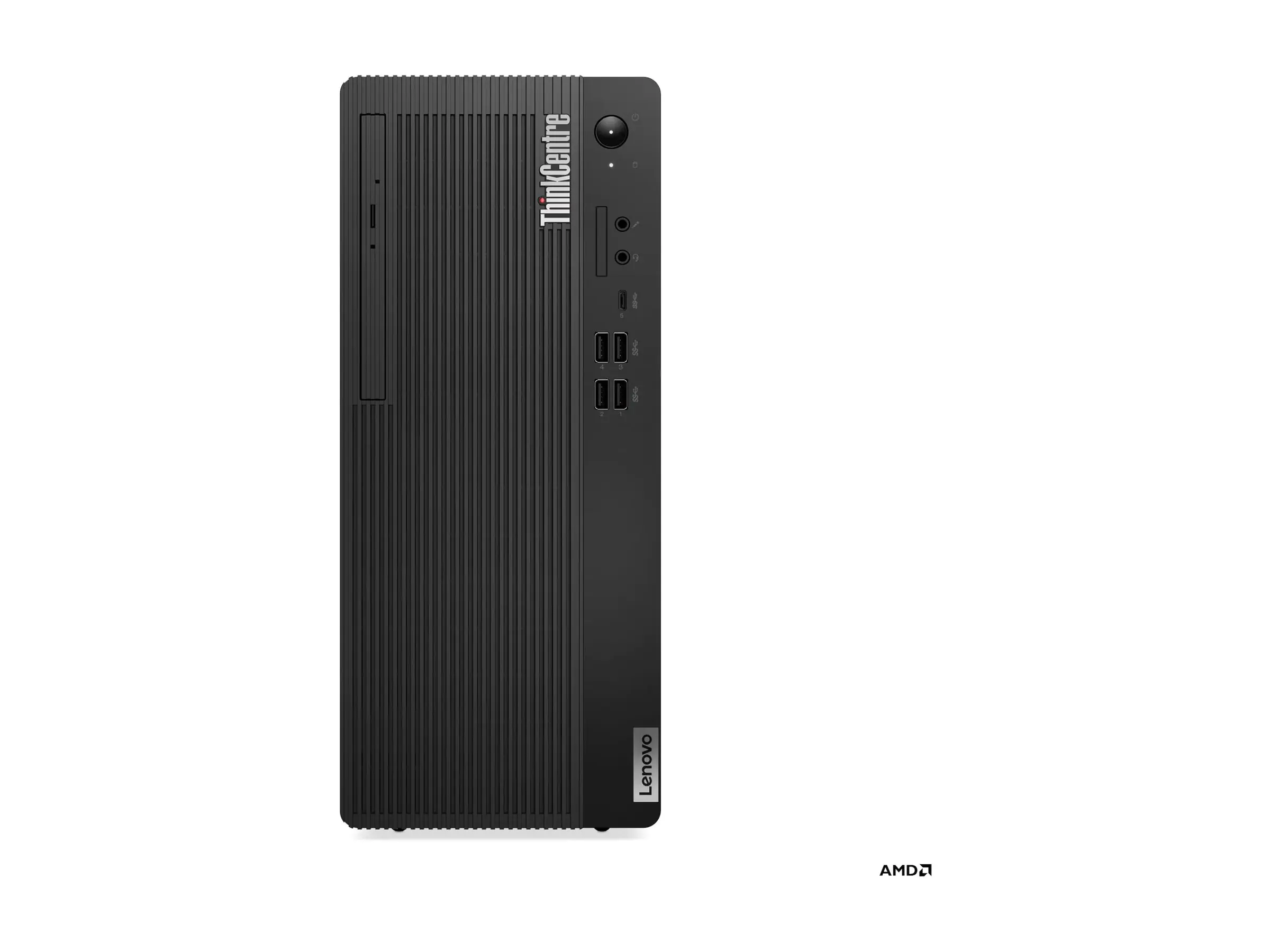 Lenovo ThinkCentre M75t Gen 5 12X9 - Tower - Ryzen 5 8500G / 3.5 GHz - RAM 16 GB - SSD 512 GB
