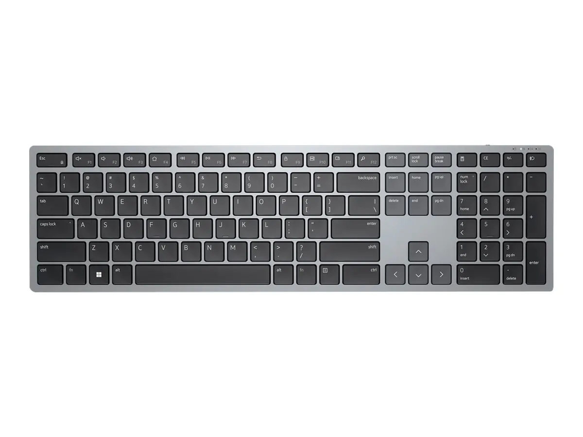 Dell Multi-Device KB700 - Tastatur - kabellos - 2.4 GHz, Bluetooth 5.0 - QWERTZ - Deutsch - Grau - mit 3 Jahre Erweiterter Austausch-Service am nächsten Arbeitstag Dell Multi-Device KB700 - Tastatur - kabellos - 2.4 GHz, Bluetooth 5.0 - QWERTZ - Deutsch - Grau - mit 3 Jahre Erweiterter Austausch-Service am nächsten Arbeitstag