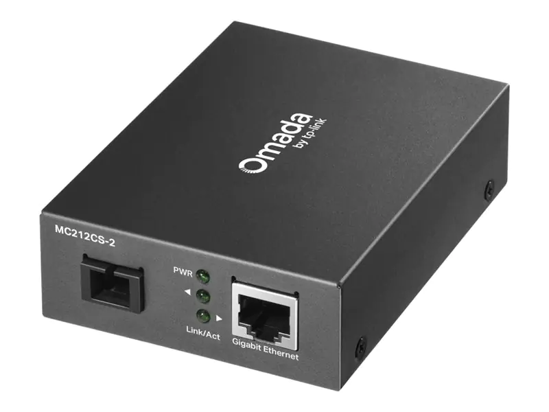 TP-LINK MC212CS-2 Omada WDM Medienkonverter - Converter - Glasfaser (LWL)