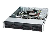 Supermicro SC825 TQC-R1K03LPB - Rack-Montage CSE-825TQC-R1K03LPB