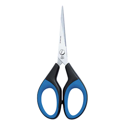 WEDO Schere 9896 5,5Zoll 15,2cm Edelstahl Gummigriff Softcut