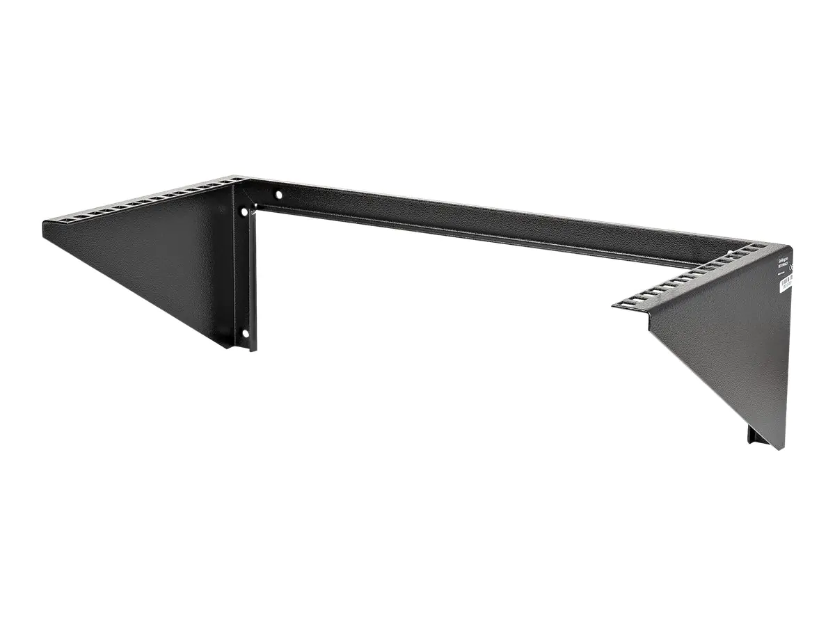 StarTech.com 5HE Vertikales Wandmontage-Rack - 19 Zoll Low Profile Open Wall Mounting Bracket -