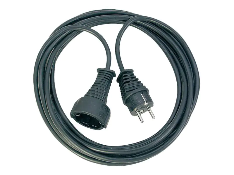 brennenstuhl H05VV-F 3G1,5 - Stromkabel - 3 m - Schwarz