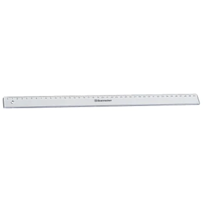 Soennecken Lineal 1822 40cm Kunststoff transparent Soennecken Lineal 1822 40cm Kunststoff transparent